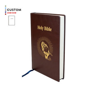 <span class=keywords><strong>Biblia</strong></span> Católica de Lujo con Impresión de Alta Calidad, Cubierta de Cuero PU Suave, Papel Offset, Estampado en Lámina Dorada, <span class=keywords><strong>Biblia</strong></span> Personalizada con Tapa Blanda - Product Image 1