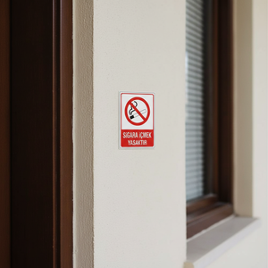 No Smoking PVC Sticker - Product Image 3