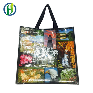 ถุงผ้า PP เคลือบลามิเนตแบบกำหนดเองสำหรับโฆษณาผลไม้ ถุงพิมพ์ลายตามสั่ง - Product Image 3