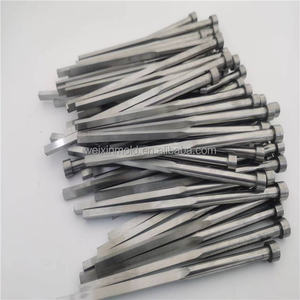 Pasadores Expulsores Rectos Nitrurados HASCO 1.2344 SKD61, Cumplen con DIN1530, para Moldes de Inyección de Plástico - Product Image 6