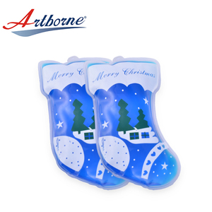 Lò vi ba nóng lạnh Gel gói tay ấm hơn cho món quà giáng sinh nóng lạnh gói làm mát gel pad lạnh nén Gel băng gói - Product Image 3