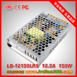 แหล่งจ่ายไฟสวิตชิ่ง Lrs Ultra Thin 12V 24V 150W แบบขาออกเดี่ยว AC-DC สำหรับอุปกรณ์อัตโนมัติ - Product Image 5