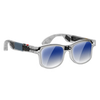 Gafas Inteligentes con IA, Cámara y Audio, con Asistente de Voz, Traducción en Tiempo Real, Audio de Oreja Abierta para Vlogging, Viajes, Negocios