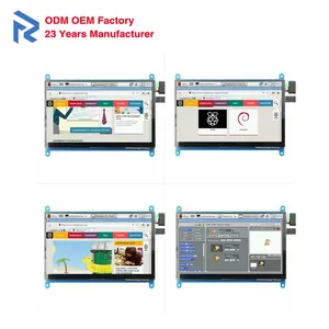 Raspberry Pi 4B 1.44" 2.4" 2.8" 3.5" 4" 5" 7" 10.1inch IPS 5 Point Touch CTP/4 Wire RTP TFT Lcd Touch Screen