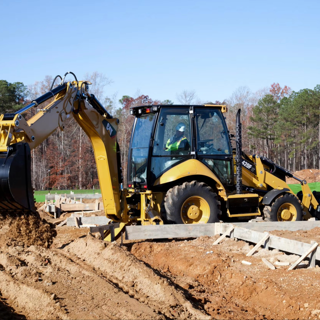 Sale of Second-hand Cat 420F Backhoe Loader Without Refurbishment. 1.03 Cubic Bucket. Cat Engine. Both Ends Busy.