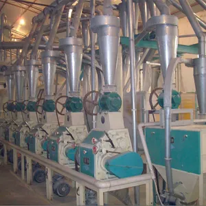 Automático trigo harina de maíz de la línea de procesamiento de yuca arroz ñame harina de patata dulce de línea de producción