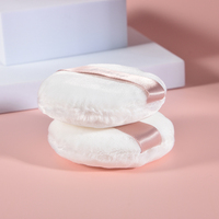 Approvisionnement en usine personnalisé beauté poudre libre éponges bouffées LOGO personnalisé éponges en poudre bouffée maquillage du visage