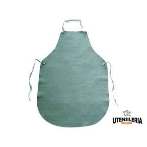 Delantal de soldador de cuero dividido con cordones 1466, 60x90cm - Product Image 1