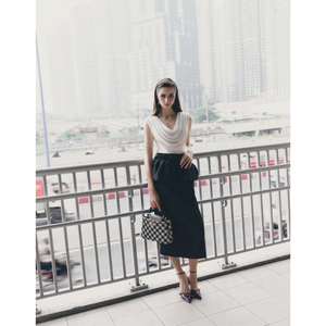 Enzo Leo Vietnam Usine Maison Confort Mode Léger Élégant Vêtements Chic Jupe Fournisseur Femmes Jupe Élégant Design Robe - Product Image 5