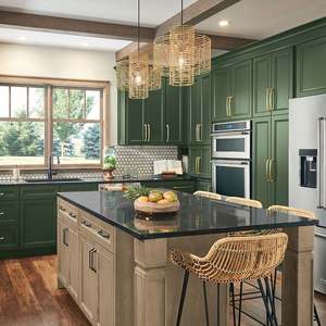 Modern Multifunctional Minimalist Kitchen Cabinets with Solid Wood Structure and Quartz Countertops - Product Image 6