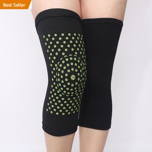 Soulagement <span class=keywords><strong>de</strong></span> la douleur personnalisé Tourmaline chaud genouillère protecteur manchons <span class=keywords><strong>de</strong></span> compression élastique <span class=keywords><strong>auto</strong></span>-<span class=keywords><strong>chauffant</strong></span> thermique genouillères - Product Image 1