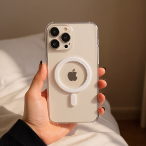 Custodia Magnetica Trasparente Protettiva per iPhone 13 Pro DAM - Product Image 2