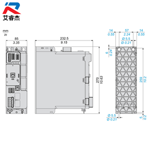 Nuevo convertidor de frecuencia original ATV340U30N4, variador de frecuencia ATV340 trifásico de 380-480V y 3kW, inversor ATV340U30N4 - Product Image 3