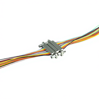 Connecteur électrique rectangulaire micro à 15 broches série TT J30J avec contact en cuivre plaqué or, indice de protection IP67