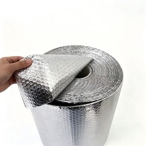 Rouleau de film à bulles d'air en aluminium PE double face, imperméable, résistant à l'humidité, isolation pour la construction, taille et couleur personnalisables - Product Image 6