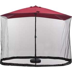 Filet de parasol double face de 15 pieds pliable avec porte à <span class=keywords><strong>fermeture</strong></span> éclair simple moustiquaire durable et auvent de <span class=keywords><strong>lit</strong></span> - Product Image 3