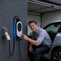 Chargeur EV portable, chargeur de véhicule électrique, station de recharge EV de type 2, chargeur EV intelligent, fabricant OEM ODM