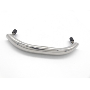 Xiamen sol Marina fabricante inoxidable pulido pesado Oval barco Marina ASA carril de <span class=keywords><strong>mano</strong></span> con brida de - Product Image 5