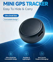Rastreador GPS de Plástico con Batería Reemplazable y Navegación GPS, Compatible con Find My para Llaves, Autos y Motocicletas
