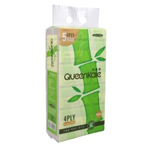 ทิชชู่เช็ดหน้า4Ply เยื่อไผ่นิ่มแบบใช้แล้วทิ้ง90แผ่นแพ็คนุ่มสำหรับการเดินทางที่บ้าน - Product Image 1