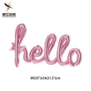 Fiesta personalizada cumpleaños decoración frase 16 32 40 pulgadas globo de aluminio personalizado Mini oro carta Globos letras Globos - Product Image 6