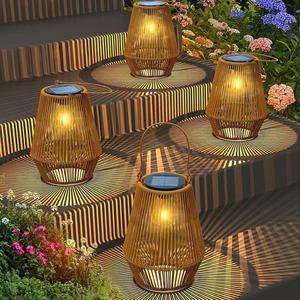 Nuove Lanterne Solari 2026 per Esterni, Impermeabili, <span class=keywords><strong>da</strong></span> Appendere, Decorazione LED per <span class=keywords><strong>Giardino</strong></span>, Cortile e Patio - Product Image 6