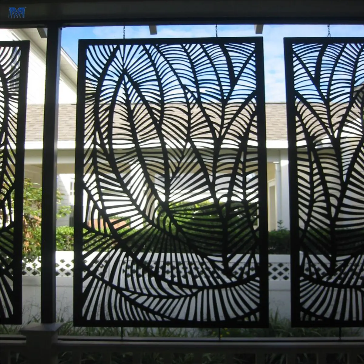 Corten steel metal fence screen home cutting allomunam aluminum panel powder coated lazer material laser cut main gate design