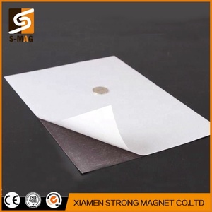 Feuille magnétique flexible auto-adhésive en PVC de 0.4mm /0.5mm d'épaisseur A3 - Product Image 5