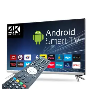 Toptan fiyat 4k Hd 32 43 55 65 inç Lcd Android Televisore televizyon xiaomi akıllı tv