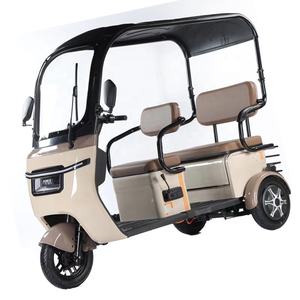 Tricycle électrique de haute qualité, tricycle à pédales, <span class=keywords><strong>batterie</strong></span> au plomb-acide au lithium, tricycle électrique à faible vitesse, moteur automatique - Product Image 3