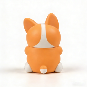 Juguete de Mascota Pequeña, Perro de Vinilo Miniatura, Versión <span class=keywords><strong>Q</strong></span>, Escala 1:12, Cachorro de Dibujos Animados, Lindo Animal, Regalo de Navidad <span class=keywords><strong>para</strong></span> Adolescentes y Adultos - Product Image 6