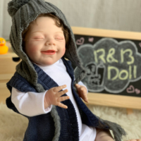 R & B Mini poupées Reborn jumeaux bébé poupée Silicone nouveau-né vente moules réalistes fille noire fabriqué en chine