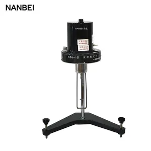 Viscosimètre rotatif numérique portable de laboratoire de NDJ-1 NANBEI mesurant la viscosité du liquide