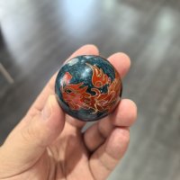 Boules d'exercice manuelles en fer creux, faites à la main, pour soulager le stress et améliorer la dextérité des doigts (Shouxing)