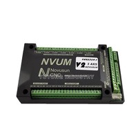 Tarjeta USB Mach3 de 4 Ejes NVUM, 300KHz, Router CNC, Placa de Control de Movimiento de 3-6 Ejes con Motor para Máquina de Grabado DIY