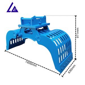 <span class=keywords><strong>Grappin</strong></span> de tri à bras <span class=keywords><strong>fixe</strong></span> avec conception de godet à fente pour un nettoyage léger de la démolition - Product Image 2