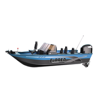 Nouveau bateau de pêche en aluminium durable de 15 pieds à vendre