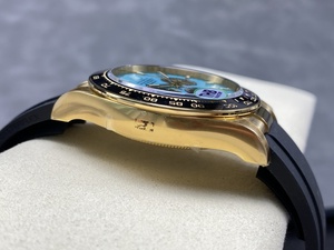 Super Quality Waterproof Mechanical Watch THB Factory 40mm 904L Steel SH4131 Movement 1265-18 <b>Chronograph</b> blue Watch - Product Image 6