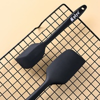 Spatules en Silicone résistant aux hautes températures pelle de qualité alimentaire grattoir souple intégré crème gâteau spatule remuer outil de cuisson