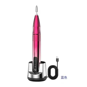 Rechargeable 35000Rpm Strong Nail Drill Machine Nail Sander Cordless Battery Pedicure Electric Manicure Machine Nail Drills