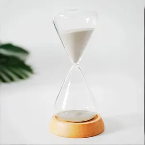 Unique design 15 minutes sand timer hourglass sand timer 10 minutes