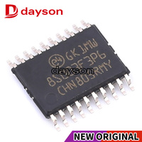 Microcontrôleur STM8S003F3P6 20TSSOP avec 16 E/S, 8 Ko de mémoire Flash, 1 Ko de RAM, température de fonctionnement de -40°C à 85°C