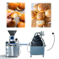 Ligne de production automatique de pains à hamburger, machine à fabriquer des mini-baguettes, équipement de formage de pains ronds, machine de boulangerie commerciale