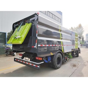รถกวาดถนนดูดฝุ่น Dongfeng 4X2 15 ลูกบาศก์เมตร รถทำความสะอาดถนนสำหรับขาย - Product Image 4