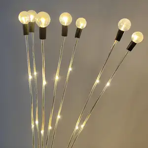 Lampu rumput LED dekorasi Semak dekorasi Ins foto gaya IP65 IP67 lampu taman aliran oleh angin firefly pencahayaan