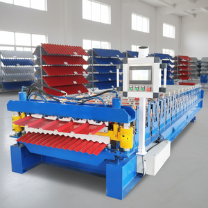 南非双层瓦片卷材制造机械热销自动IBR屋顶瓦片制造机 - Product Image 1