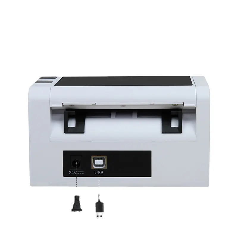 Fabrikant Op Maat Verzendlabel Printer Commerciële Directe Desktop Label Printer Compatibele Thermische Label Printer