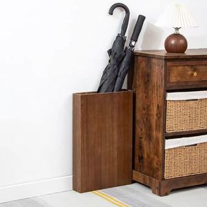 Porte-parapluies en bois massif, multifonctionnel, simple et luxueux, pour la maison, l'hôtel et le magasin - Product Image 1