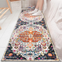 Benyi Teppich Beste Qualität Polyester Persischer Stil Luxus Läufer-Teppiche Küchenmatte Rutschfest Fleckresistent