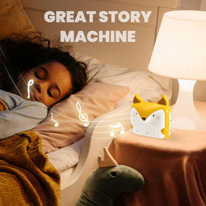 Raccontatore di Storie Portatile Bluetooth per la Nanna con 8GB di Memoria, Design Senza Schermo, Macchina Parlante Educativa per Bambini - Product Image 4